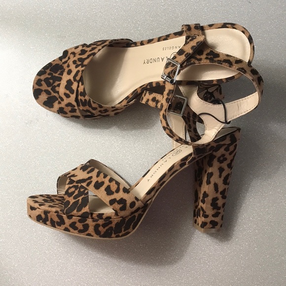chinese laundry leopard sandals